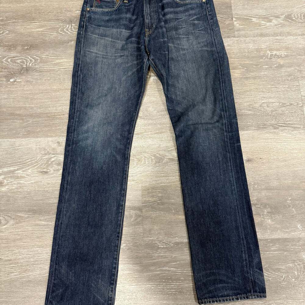 Polo Ralph Lauren Jeans Men's 36 x 30 Blue Denim Bootcut.